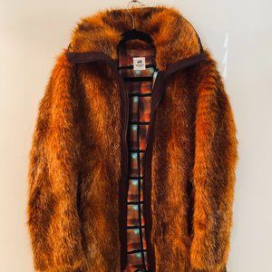 H&M Studio A/W faux fur coat